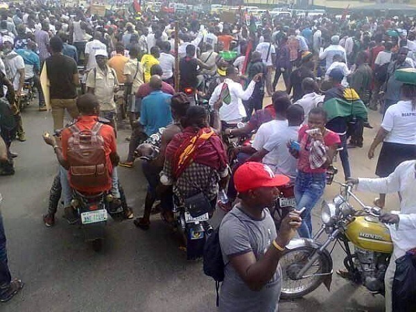 IPOB members in Aba