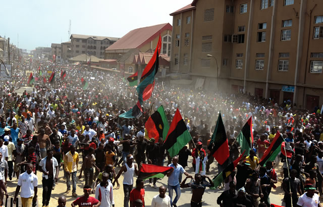 Biafra rally