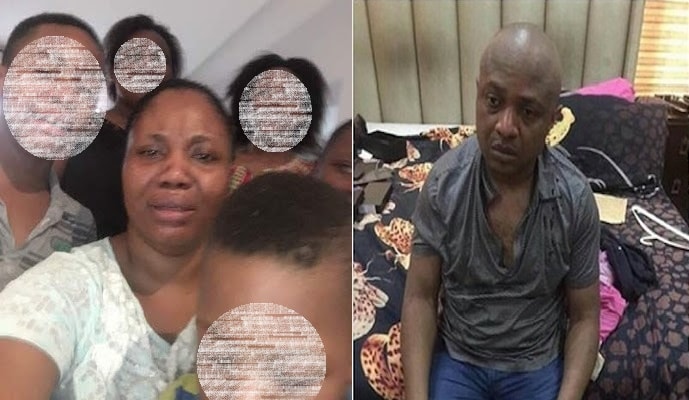 billionaire kidnapper evans' family