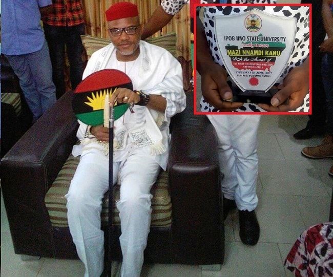 nnamdi kanu award