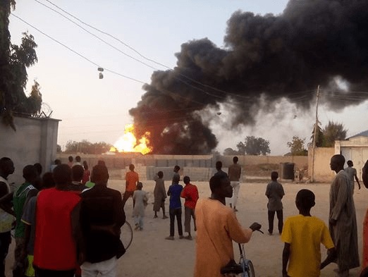 suicide bomb attack in Maiduguri