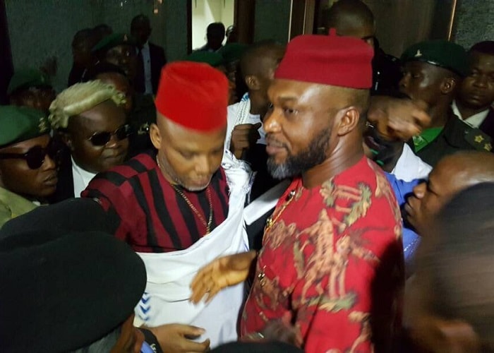 Osita Chidoka and Nnamdi Kanu