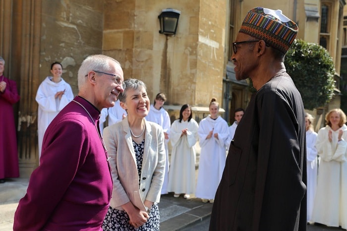 Buhari and Archbishop of Canterbury