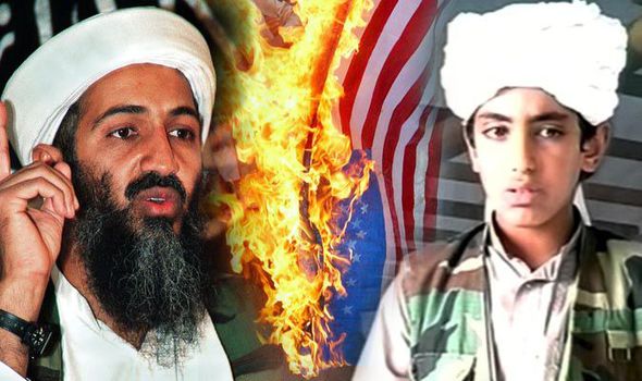 osama bin laden and son, hamza bin laden