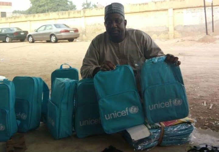 UNICEF bags