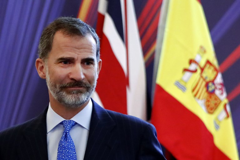 Spain King Felipe