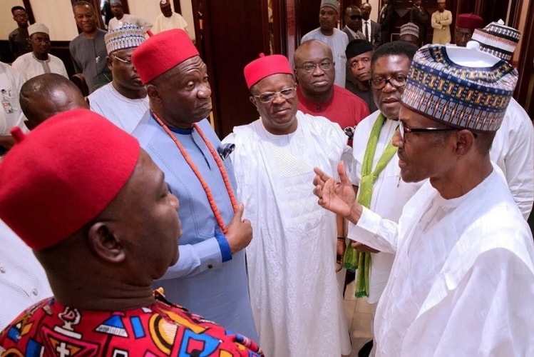 Buhari and South East leaders