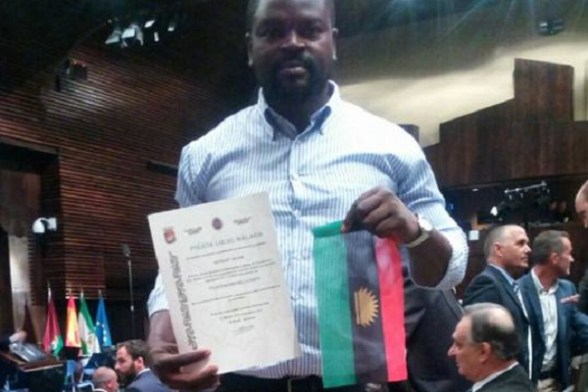 IPOB member honoured in Spain