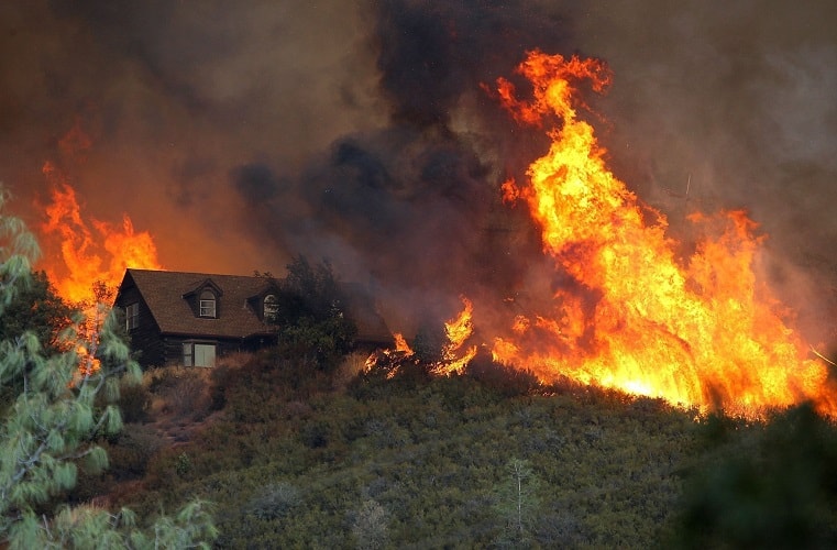 Northern California fire