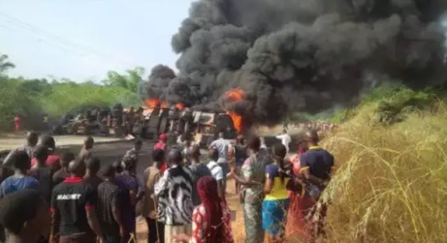 tanker accident in Imo