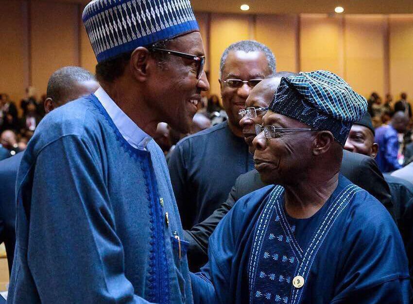 Buhari and Obasanjo