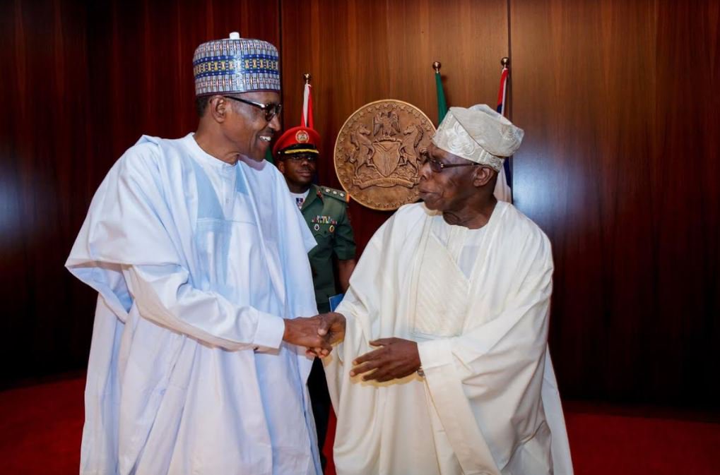 Buhari and Obasanjo