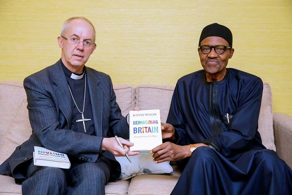 Archbishop of Canterbury and Buhari