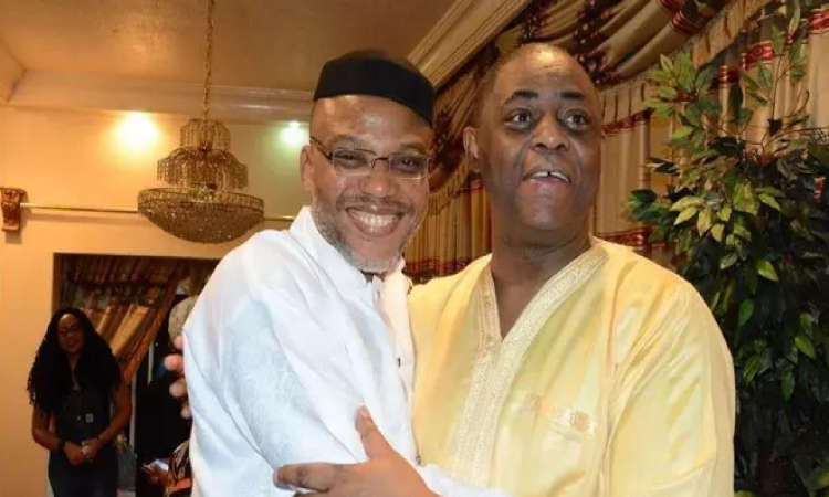 Nnamdi Kanu and Femi Fani-Kayode