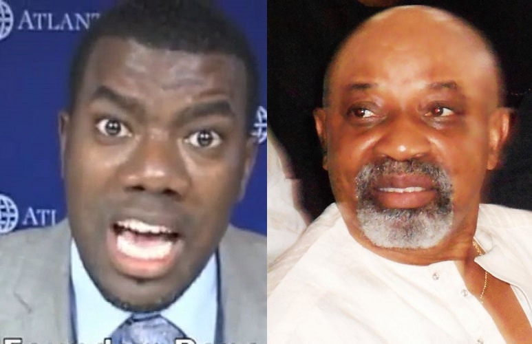 Reno Omokri and Chris Ngige