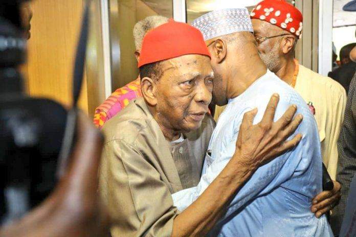 Ben Nwabueze and Atiku