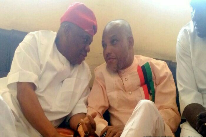 Orji Uzor Kalu and Nnamdi Kanu