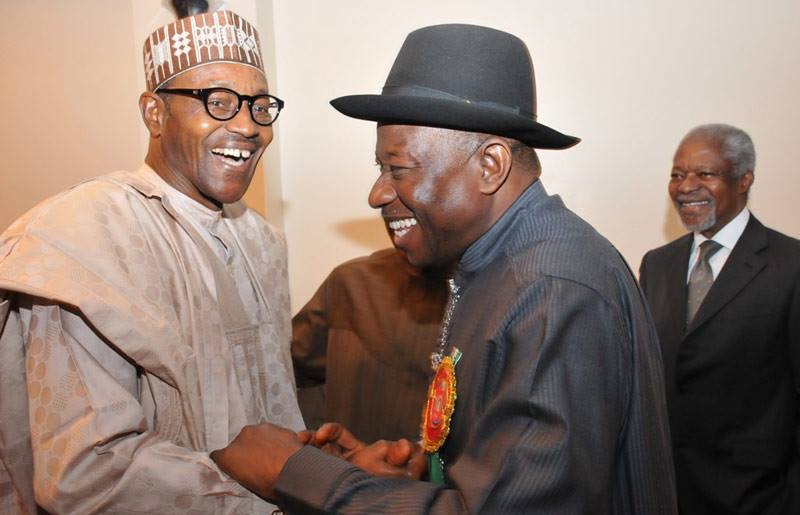 Jonathan and Buhari