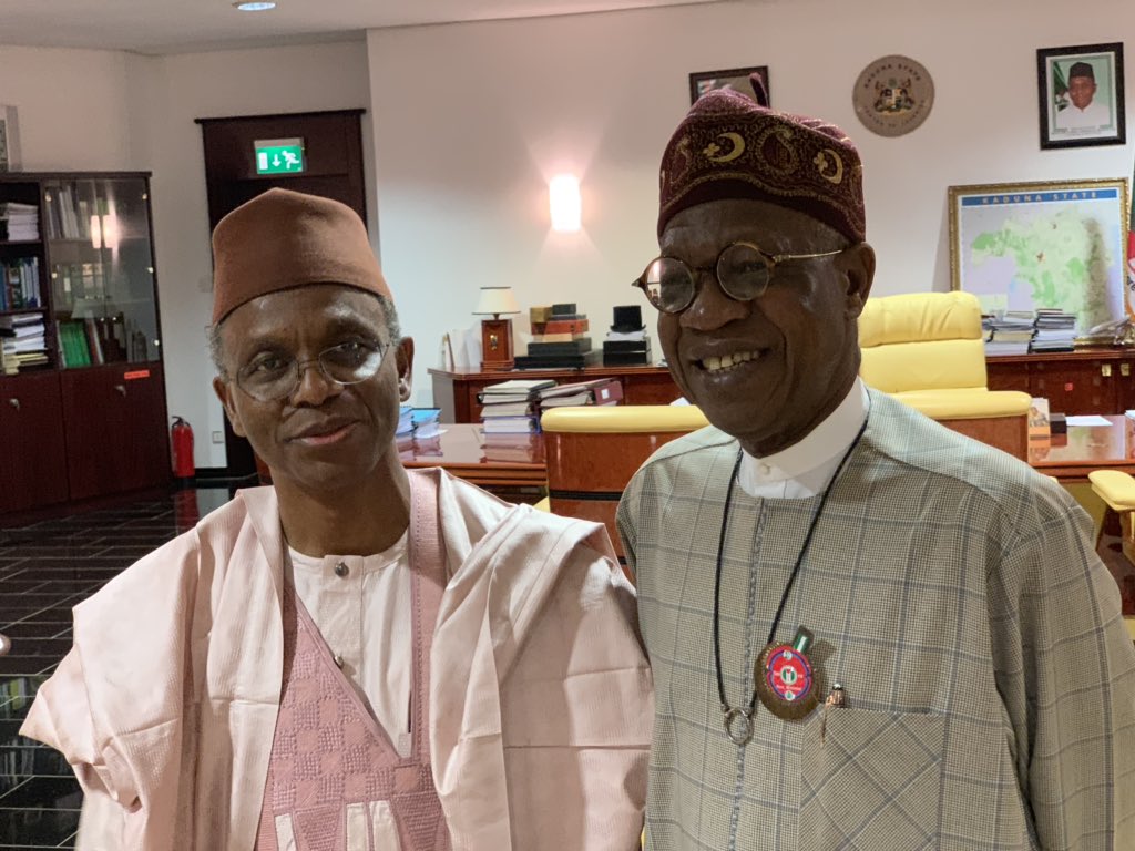 El-Rufai and Lai Mohammed