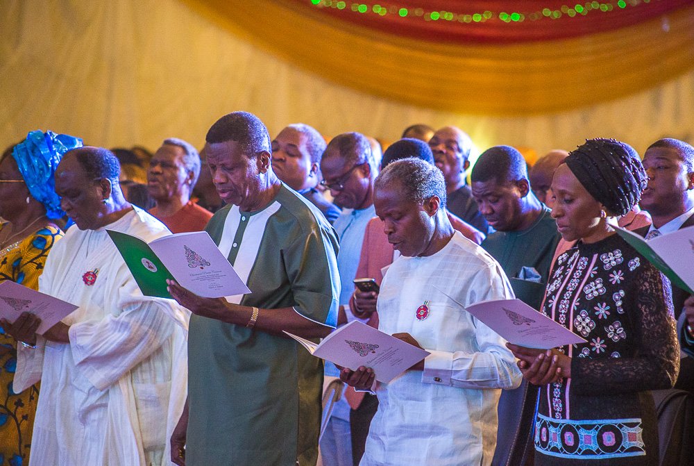 Osinbajo, Gowon and Adeboye