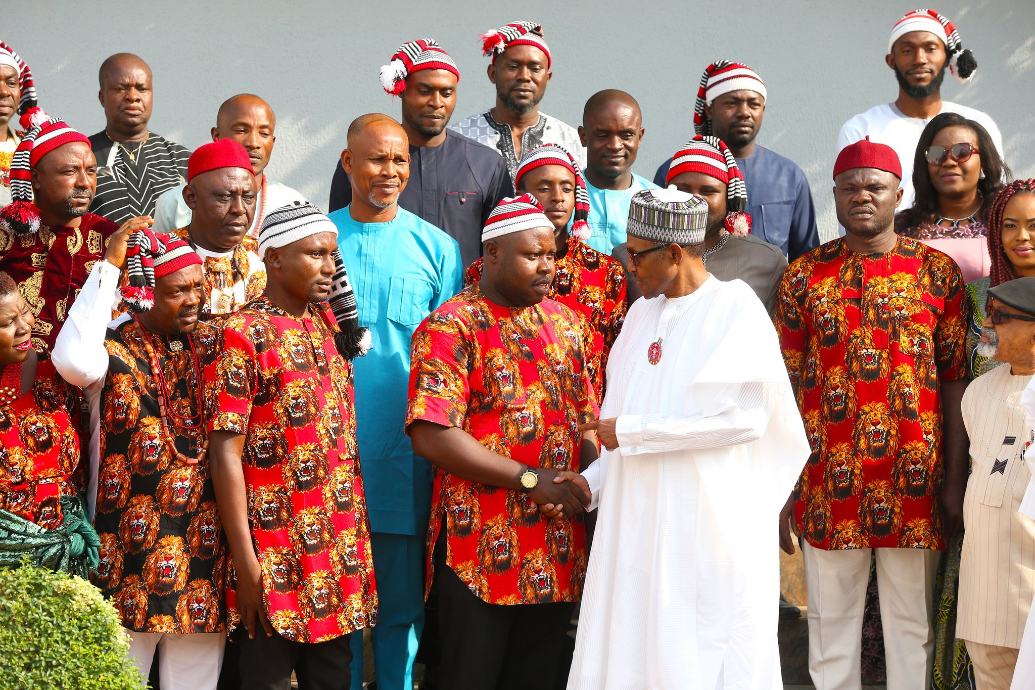 Buhari meets Ohanaeze Youth Wing