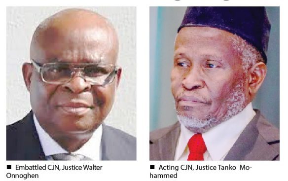 Onnoghen and Tanko Mohammed