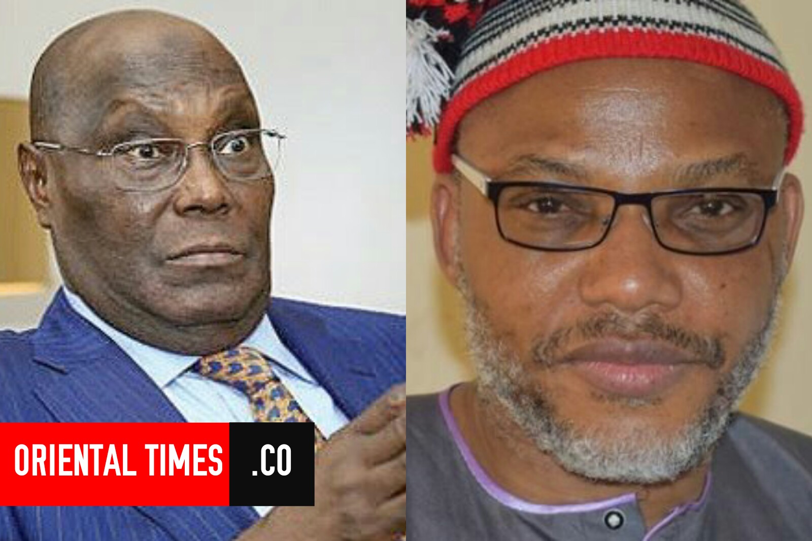 Atiku and Nnamdi Kanu