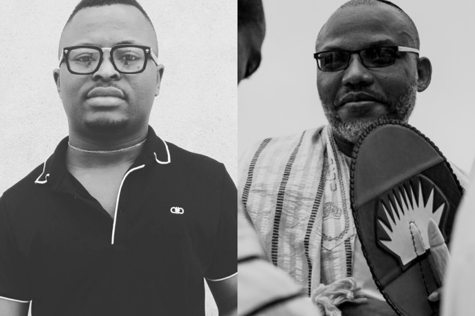 Uchechukwu Elechi and Nnamdi Kanu