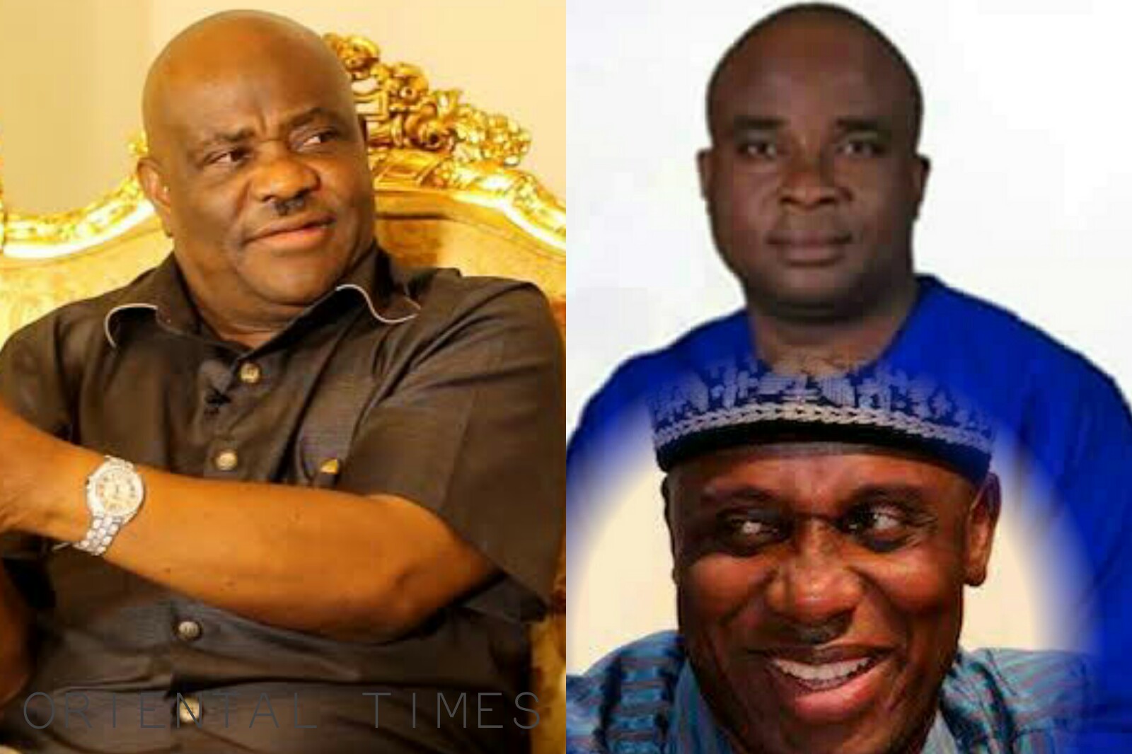 Nyesom Wike and Bikpomabo Awara