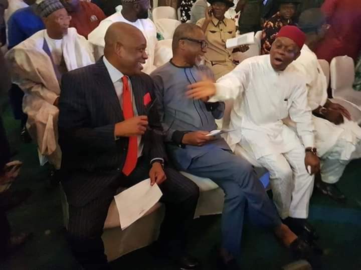 Orji Kalu, Abaribe and T.A Orji