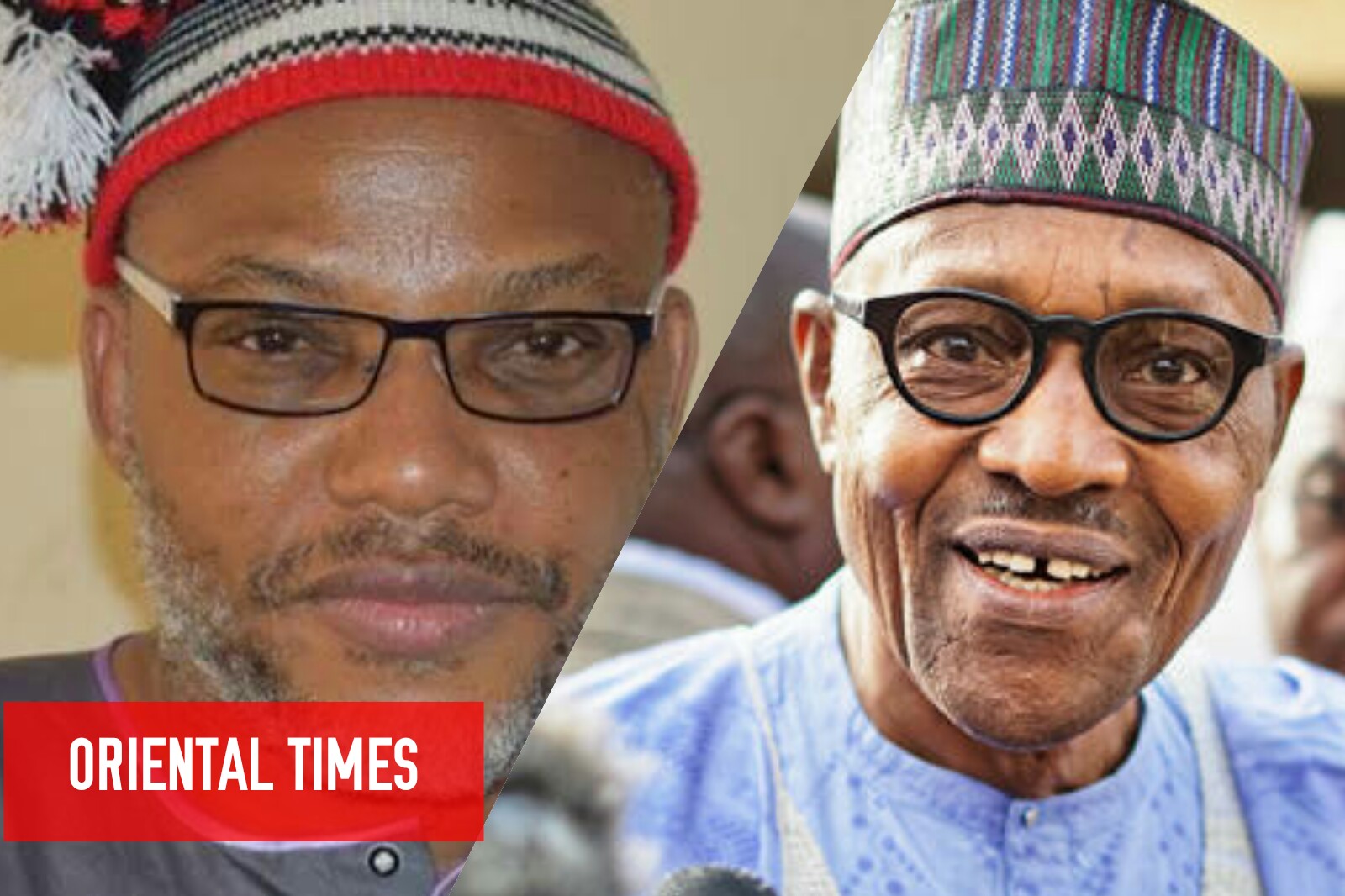 Nnamdi Kanu and Buhari