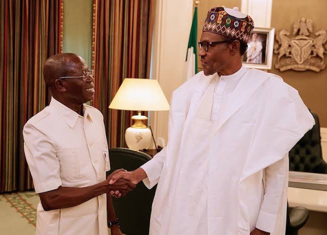 Oshiomhole and Buhari