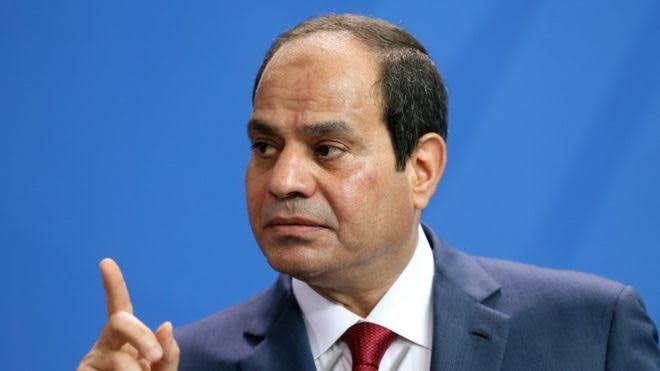 President of Egypt and Chairperson of African Union, Abdel Fattah El-sisi