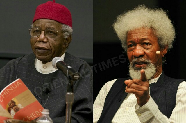 Chinua Achebe - Wole Soyinka