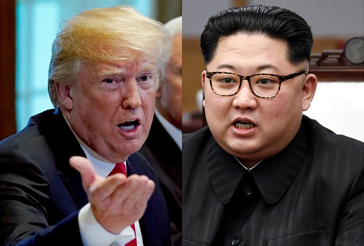 Donald Trump and Kim Jong-un