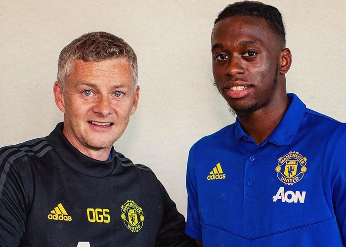 Ole Gunner and Aaron Wan-Bissaka