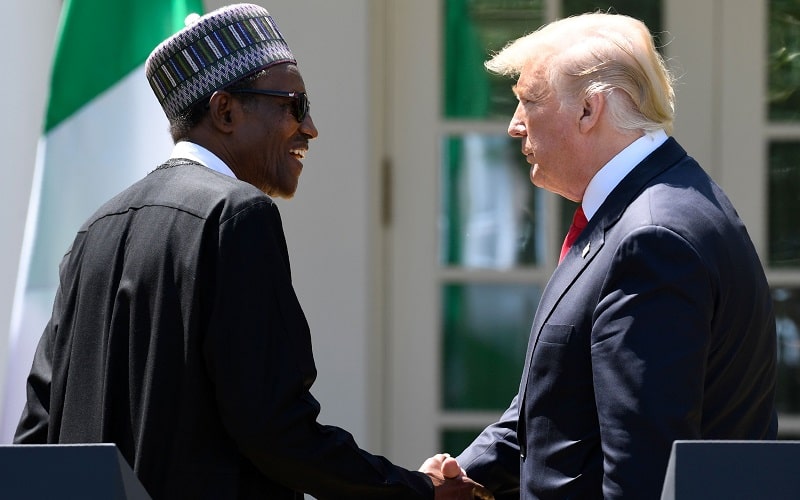 Buhari and US President Donald Trump