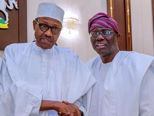 Buhari and Sanwo-Olu