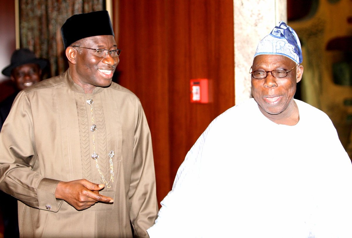 Jonathan and Obasanjo