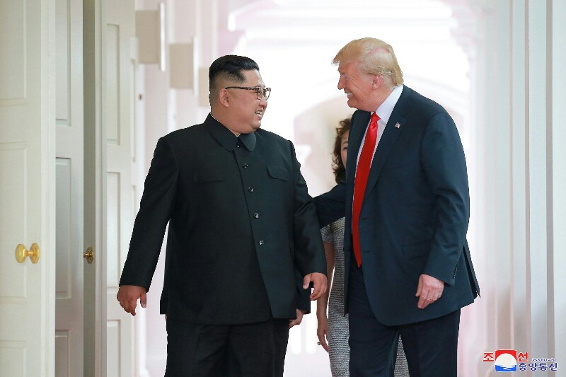 Trump and Kim Jong-un