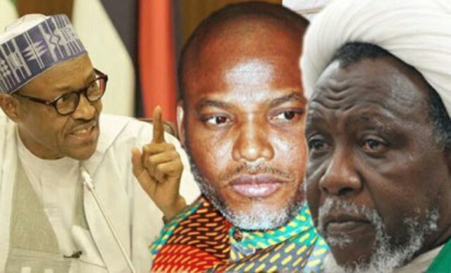 Buhari, Nnamdi Kanu and El-Zakzaky