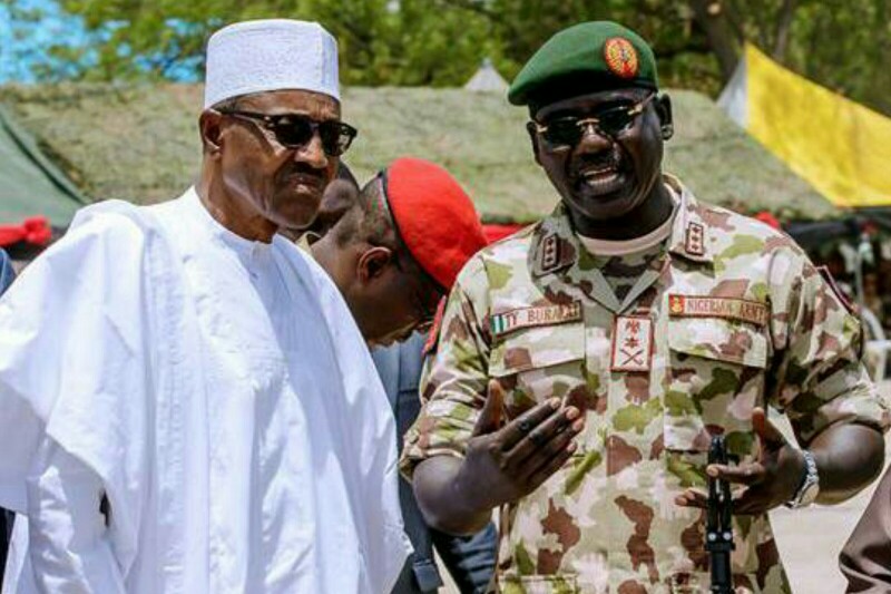 Buhari and Buratai