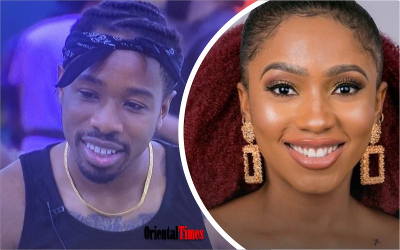 BBNaija housemates Ike and Mercy