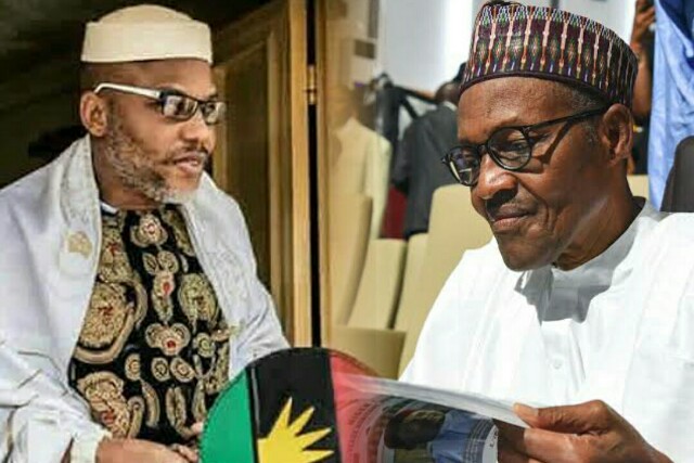 Nnamdi Kanu and Buhari