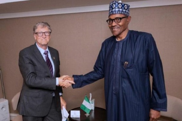 Bill Gates and Buhari