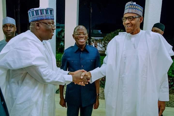 Ahmad Lawan and Buhari