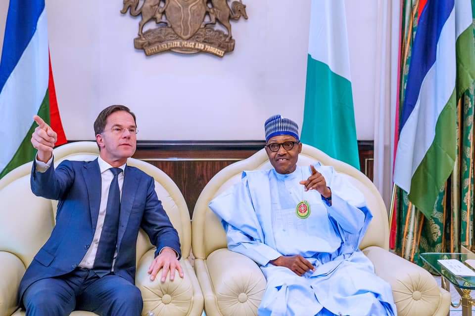 Mark Rutte and Buhari