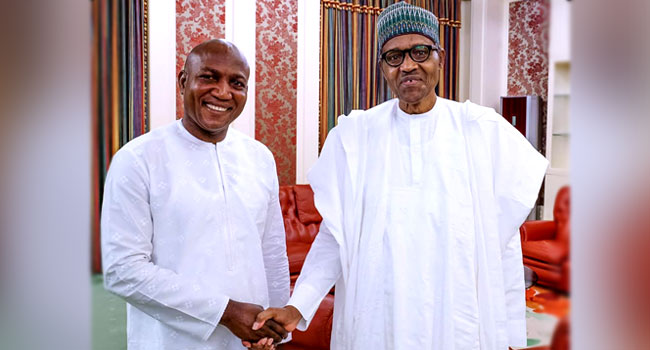 Buhari and David Lyon