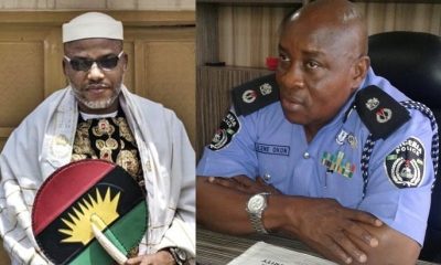 Nnamdi Kanu and Ene Okon