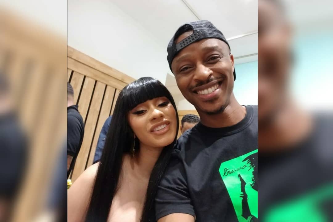 Cardi B meets Collins Chukwu